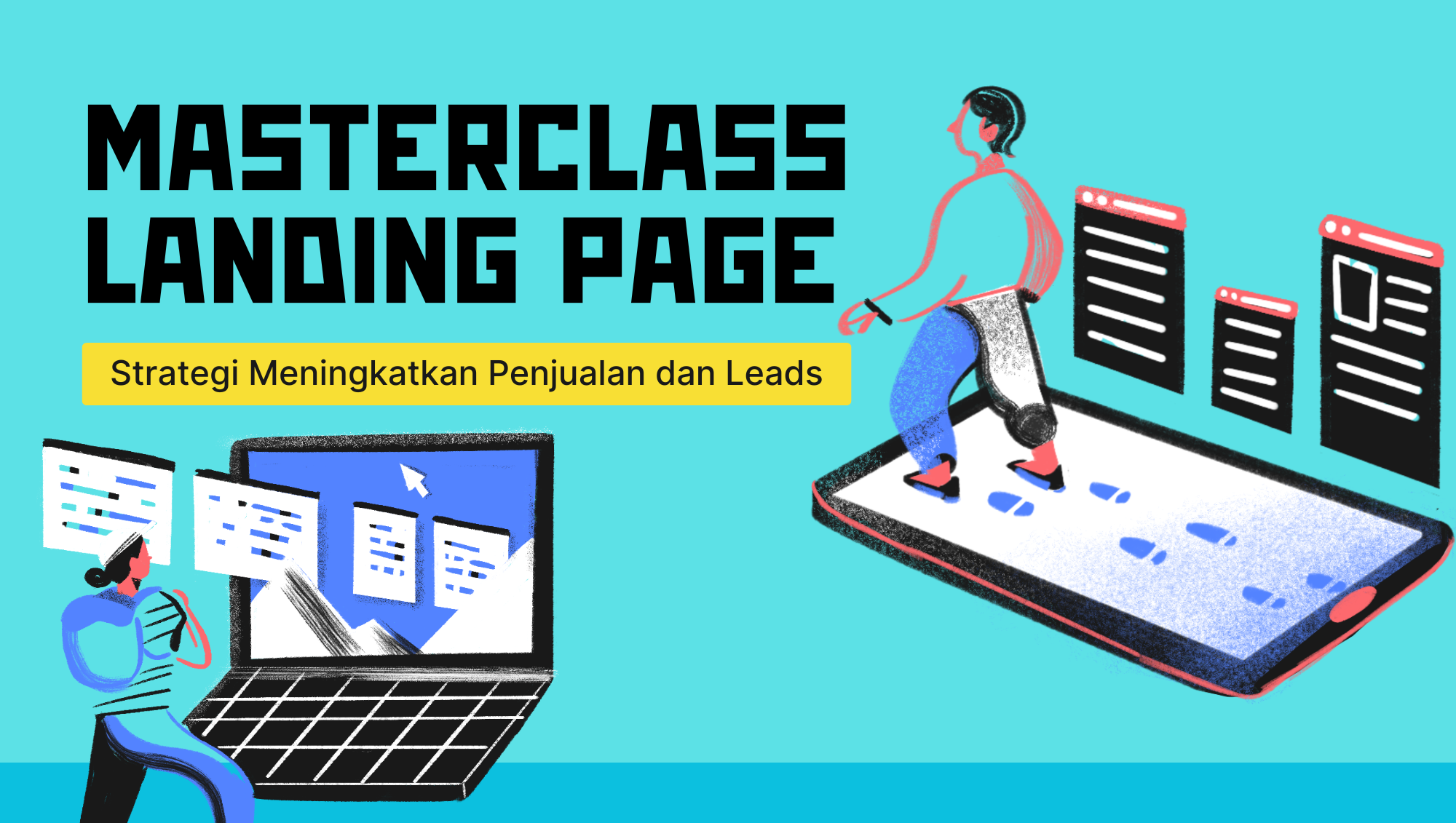Masterclass Landing Page: Strategi Meningkatkan Penjualan dan Leads